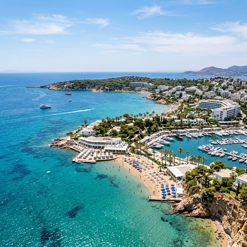 Athener Riviera Küste